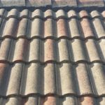 Roof Tile Cleaning Before